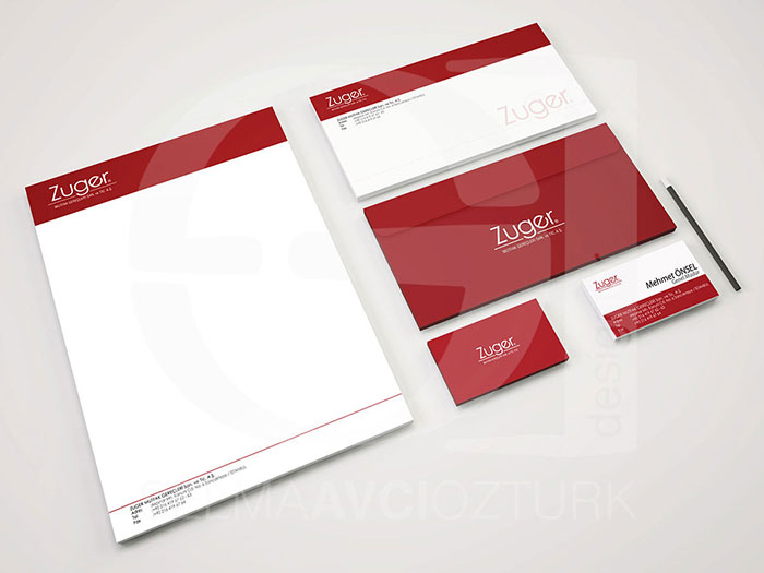 Zuger Stationery Design