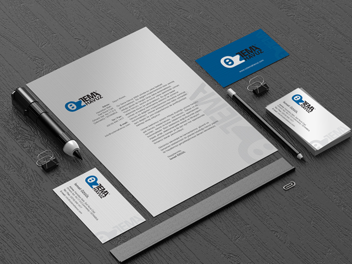 Oz Tema Havuz Stationery Design